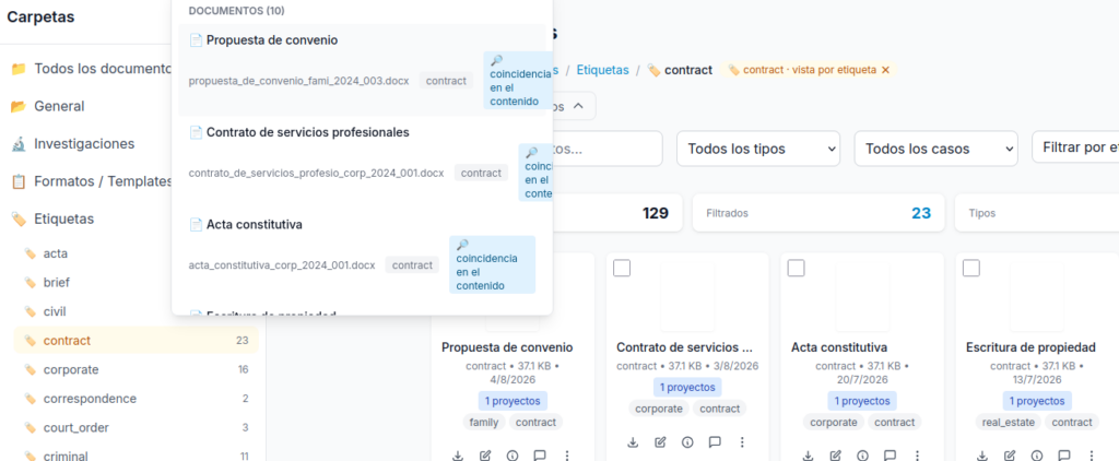 ¿Que hay de nuevo? Carpetas y busqueda de textos  v4.34